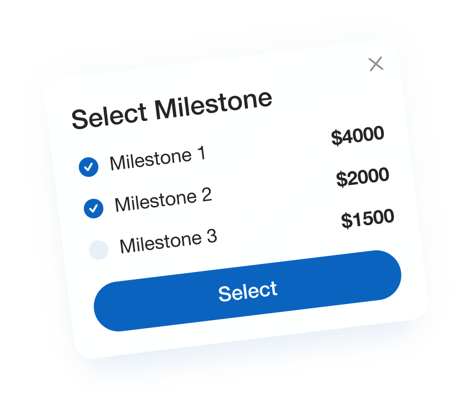 Milestone tracking